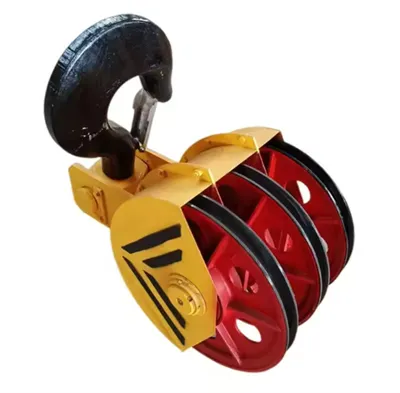 Blok Cangkuk Kren Tugas Berat-(Berbilang-Aci)